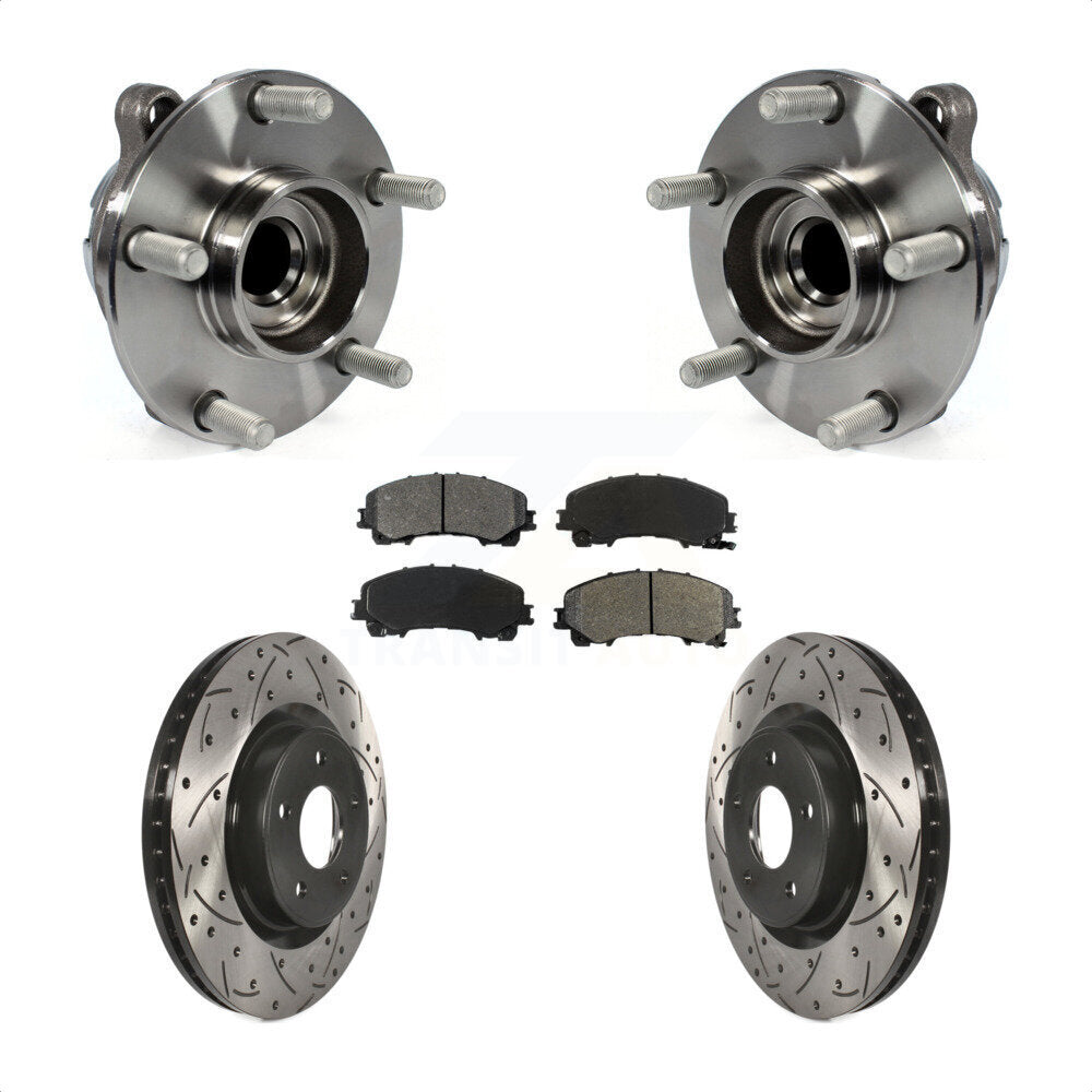 Transit Auto KBB-103151 Wheel Bearing and Hub Assembly for 2014-2023 INFINITI Q60, INFINITI QX50, INFINITI Q50 - Front product image