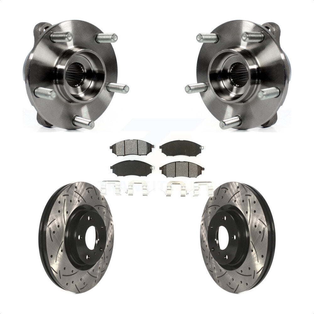 Transit Auto KBB-103152 Wheel Bearing and Hub Assembly for 2006-2019 INFINITI Q40, INFINITI Q70L, INFINITI QX70 & more - Front product image
