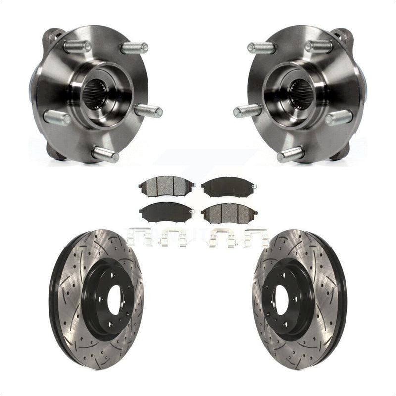 Transit Auto KBB-103152 Wheel Bearing and Hub Assembly for 2006-2019 INFINITI Q40, INFINITI Q70L, INFINITI QX70 & more - Front product image