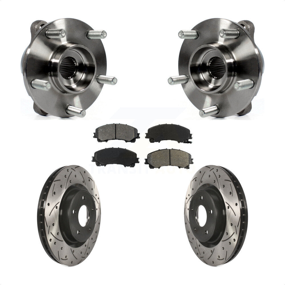 Transit Auto KBB-103154 Wheel Bearing and Hub Assembly for 2014-2023 INFINITI Q60, INFINITI QX50, INFINITI Q50 - Front product image