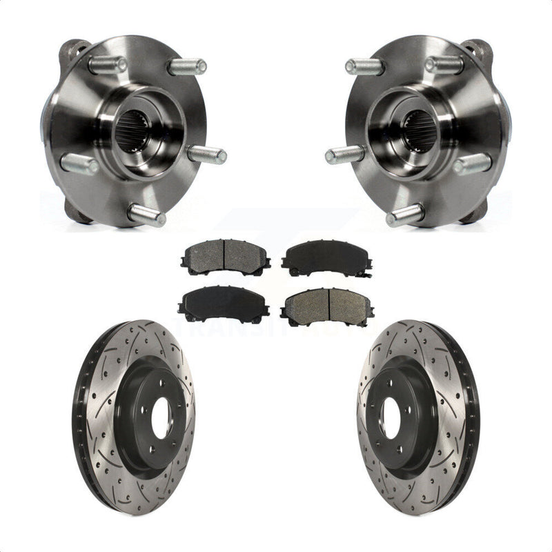 Transit Auto KBB-103154 Wheel Bearing and Hub Assembly for 2014-2023 INFINITI Q60, INFINITI QX50, INFINITI Q50 - Front product image