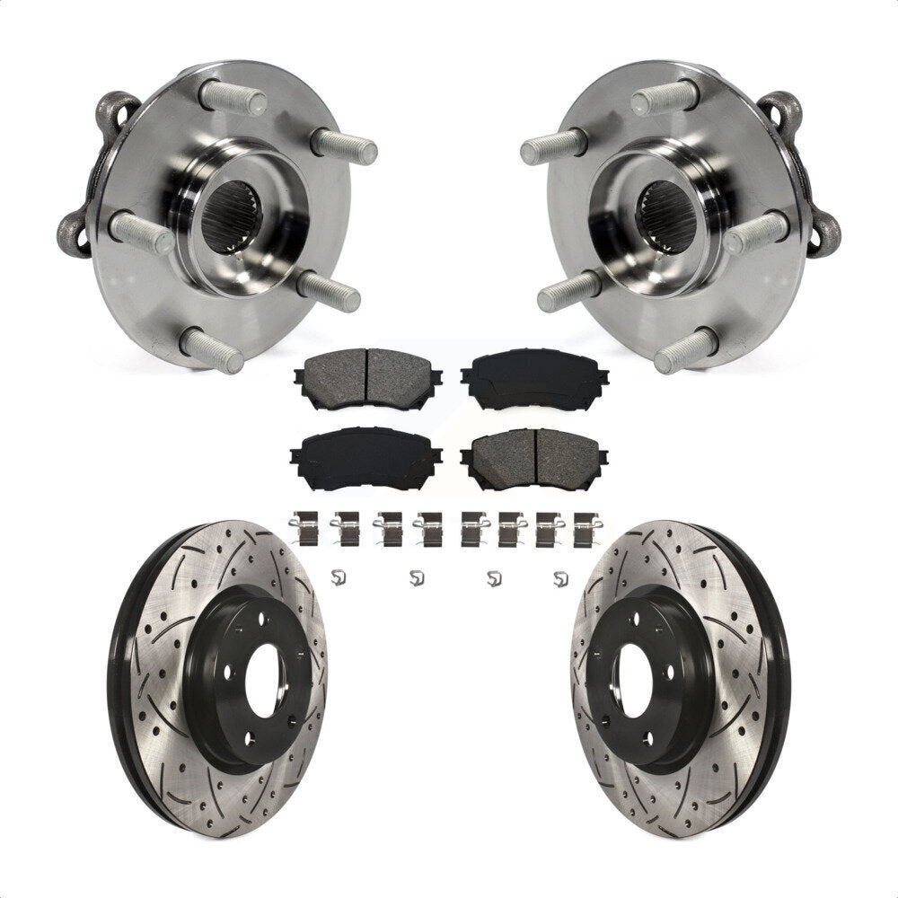 Transit Auto KBB-103161 Wheel Bearing and Hub Assembly for 2014-2018 Mazda 6 - Front product image