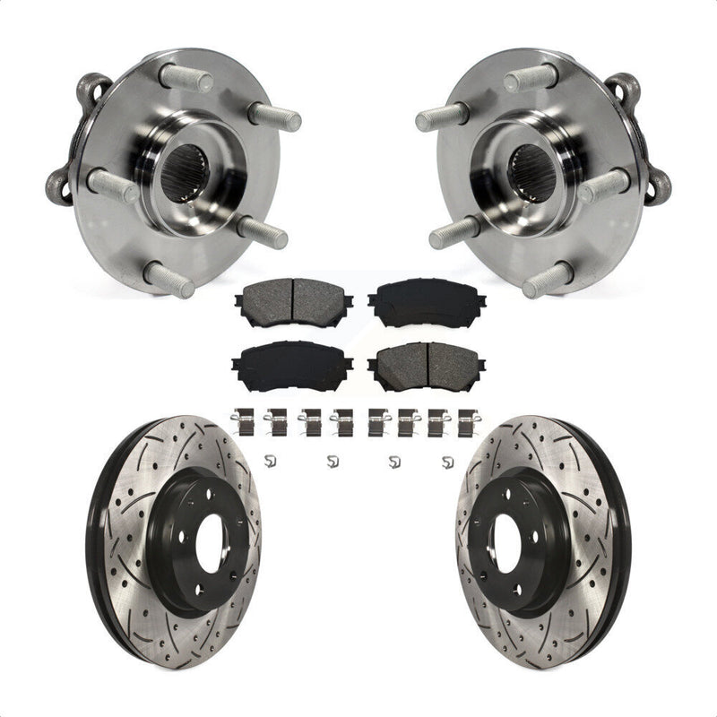 Transit Auto KBB-103161 Wheel Bearing and Hub Assembly for 2014-2018 Mazda 6 - Front product image