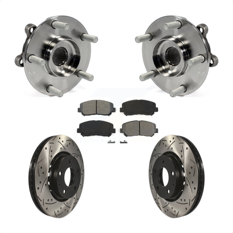 Transit Auto KBB-103162 Wheel Bearing and Hub Assembly for 2016-2023 Mazda CX-5 - Front product image