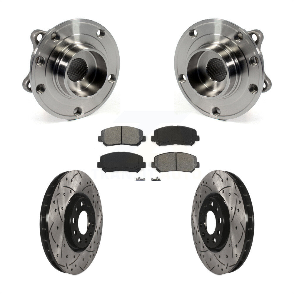 Transit Auto KBB-103163 Wheel Bearing and Hub Assembly for 2013-2017 Chrysler 200, Dodge Dart - Front product image
