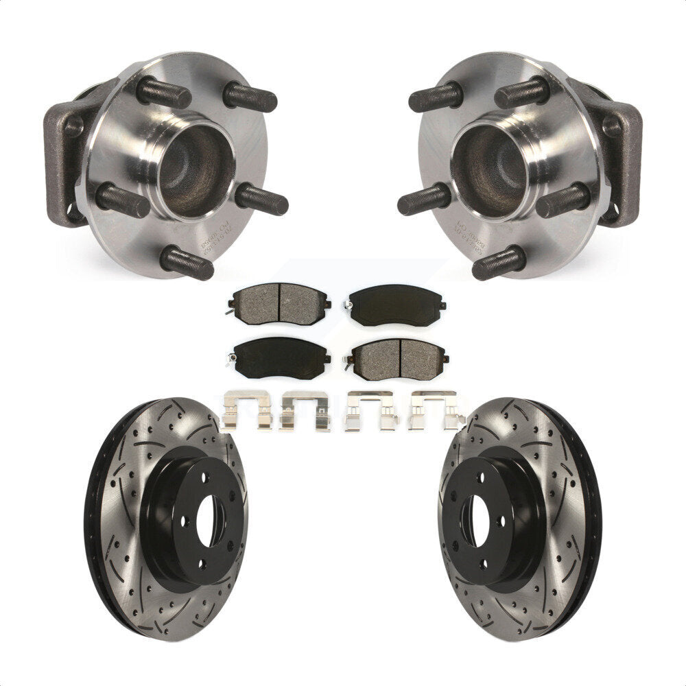Transit Auto KBB-103165 Wheel Bearing and Hub Assembly for 2013-2016 Scion FR-S, Subaru BRZ - Front product image