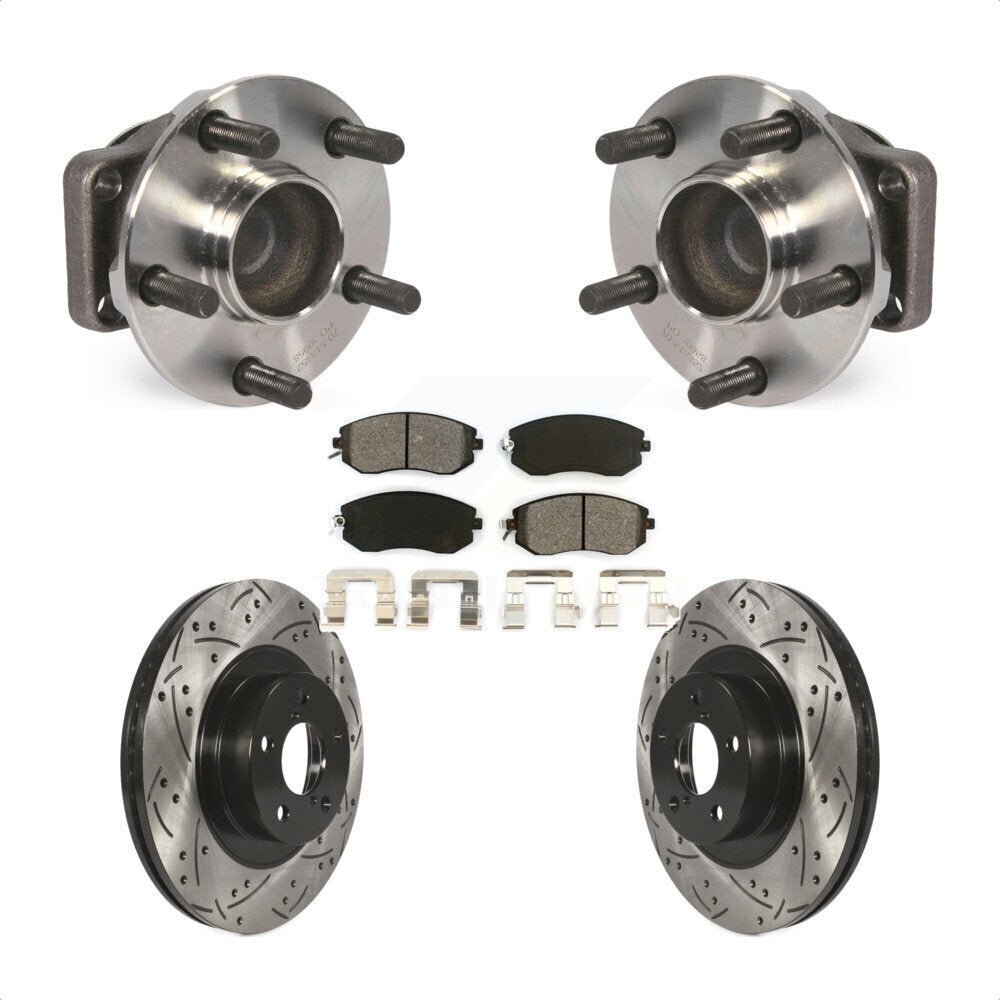 Transit Auto KBB-103167 Wheel Bearing and Hub Assembly for 2013-2020 Toyota 86, Subaru BRZ, Scion FR-S - Front product image