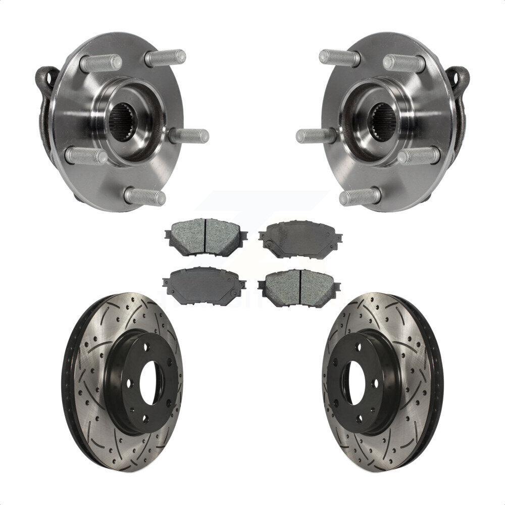 Transit Auto KBB-103171 Wheel Bearing and Hub Assembly for 2014-2018 Mazda 3 Sport, Mazda 3 - Front product image
