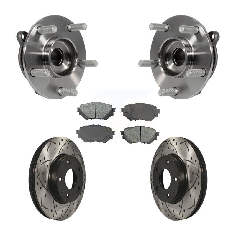 Transit Auto KBB-103171 Wheel Bearing and Hub Assembly for 2014-2018 Mazda 3 Sport, Mazda 3 - Front product image