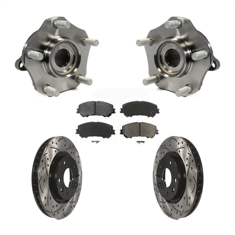 Transit Auto KBB-103172 Wheel Bearing and Hub Assembly for 2014-2022 Nissan Rogue, Nissan Qashqai, Nissan Rogue Sport - Front product image