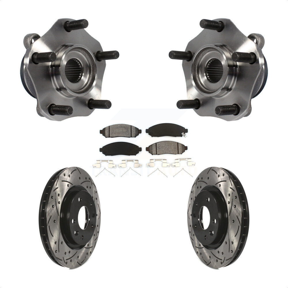 Transit Auto KBB-103176 Wheel Bearing and Hub Assembly for 2015 Nissan LEAF - Front product image