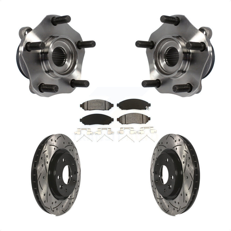 Transit Auto KBB-103176 Wheel Bearing and Hub Assembly for 2015 Nissan LEAF - Front product image