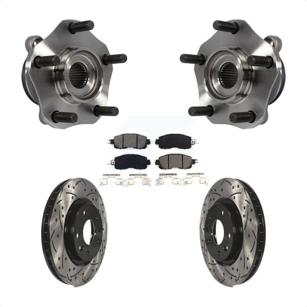 Transit Auto KBB-103177 Wheel Bearing and Hub Assembly for 2014-2017 Nissan LEAF - Front product image
