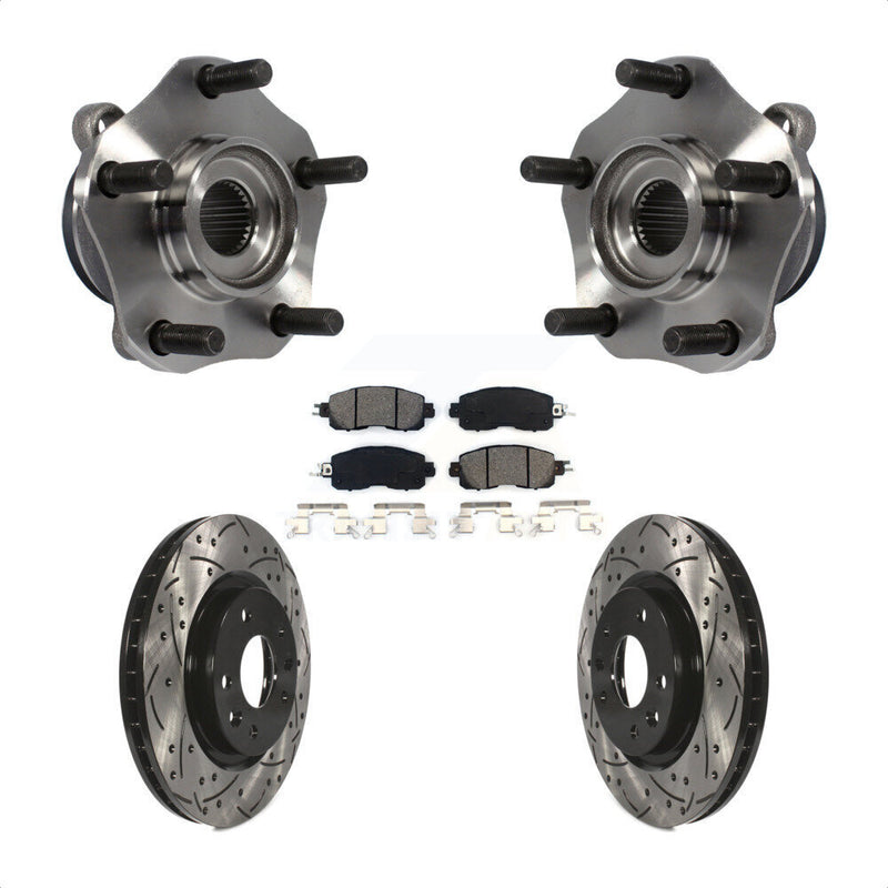 Transit Auto KBB-103177 Wheel Bearing and Hub Assembly for 2014-2017 Nissan LEAF - Front product image