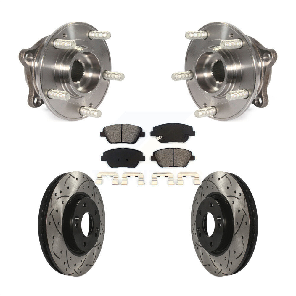 Transit Auto KBB-103178 Wheel Bearing and Hub Assembly for 2015 Hyundai Sonata - Front product image
