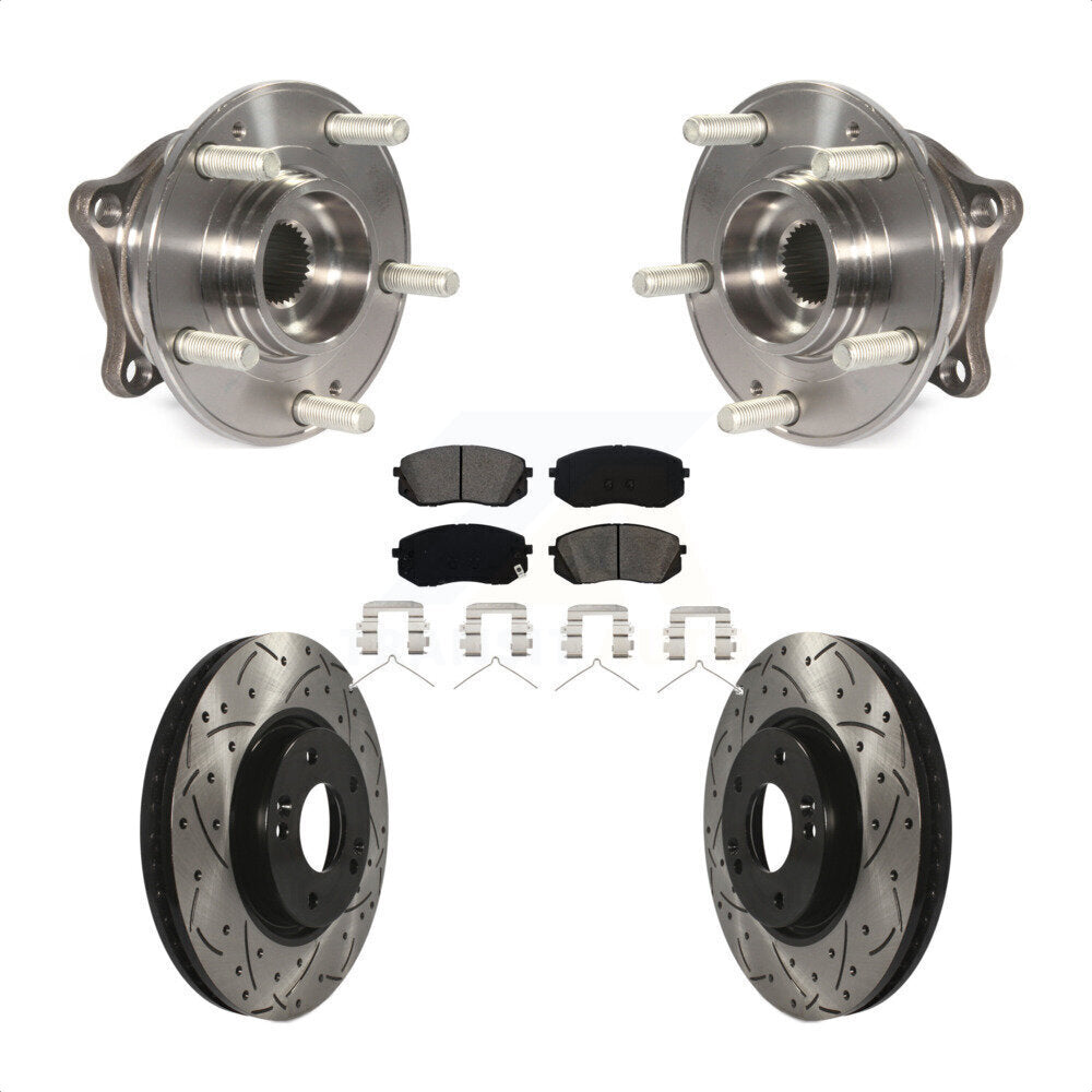 Transit Auto KBB-103179 Wheel Bearing and Hub Assembly for 2016 Hyundai Sonata - Front product image