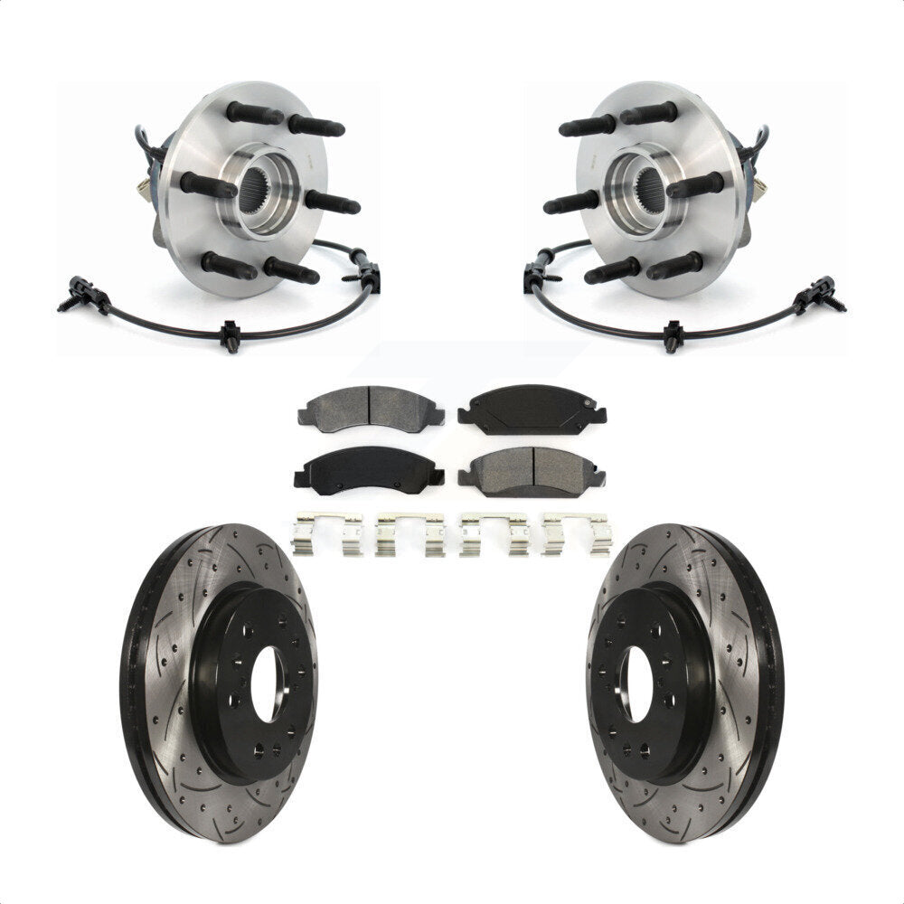 Transit Auto KBB-103181 Wheel Bearing and Hub Assembly for 2005-2014 Chevrolet Express 1500, GMC Savana 1500, Chevrolet Silverado 1500 Classic & more - Front product image