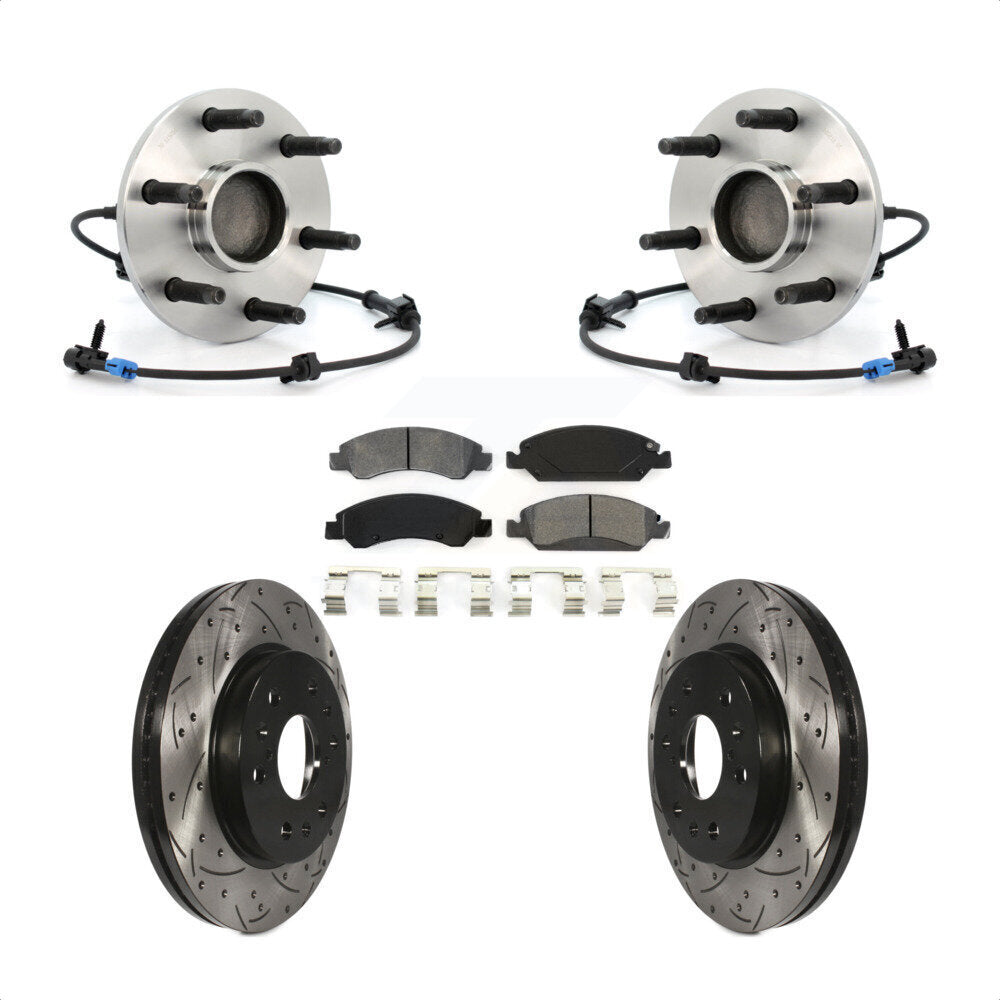 Transit Auto KBB-103182 Wheel Bearing and Hub Assembly for 2005-2014 Chevrolet Express 1500, GMC Savana 1500, Chevrolet Silverado 1500 Classic & more - Front product image