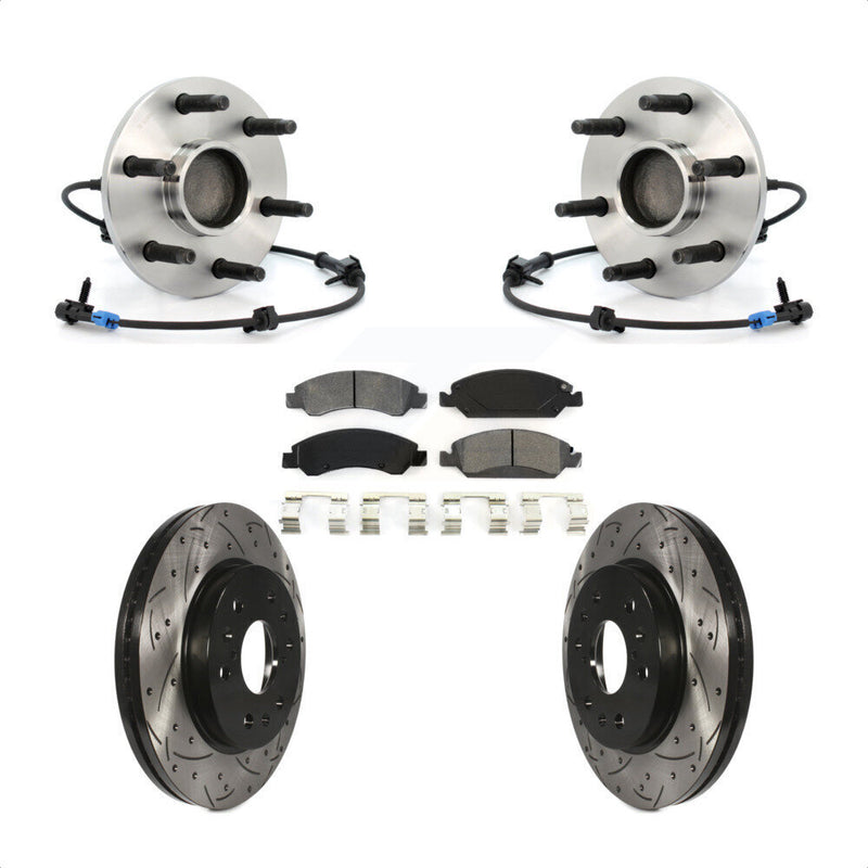 Transit Auto KBB-103182 Wheel Bearing and Hub Assembly for 2005-2014 Chevrolet Express 1500, GMC Savana 1500, Chevrolet Silverado 1500 Classic & more - Front product image