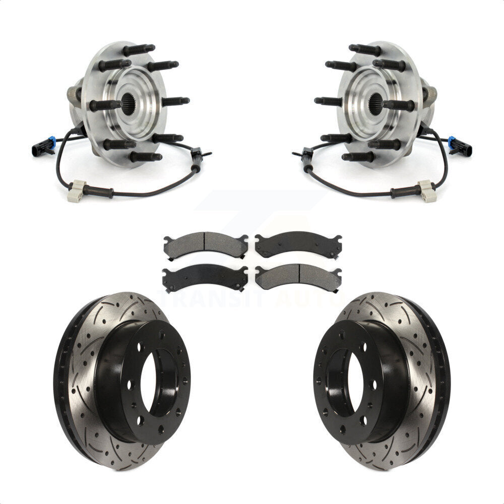 Transit Auto KBB-103183 Wheel Bearing and Hub Assembly for 1999-2007 Chevrolet Silverado 1500 HD Classic, Chevrolet Silverado 2500 HD Classic, GMC Sierra 1500 HD Classic & more - Front product image
