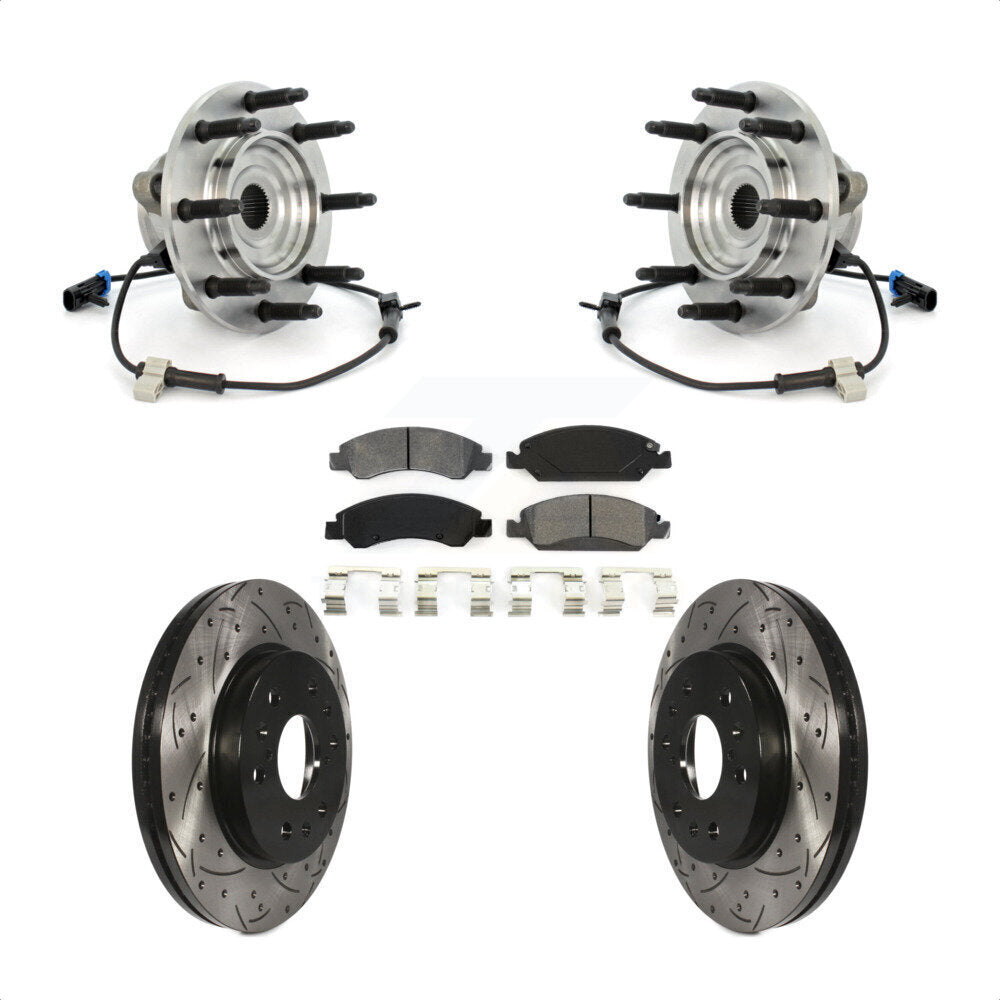 Transit Auto KBB-103184 Wheel Bearing and Hub Assembly for 2005-2007 Chevrolet Silverado 1500 Classic, GMC Sierra 1500 Classic, Chevrolet Silverado 1500 & more - Front product image