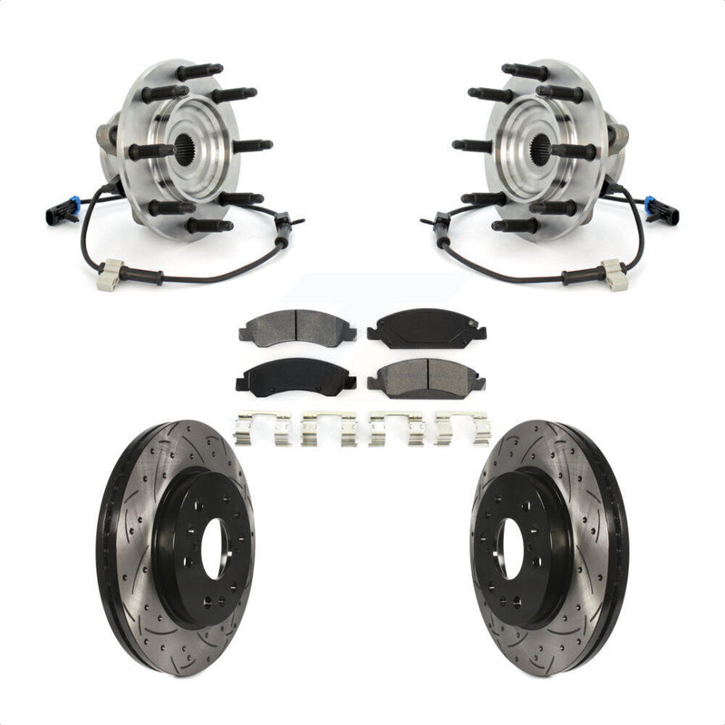Transit Auto KBB-103184 Wheel Bearing and Hub Assembly for 2005-2007 Chevrolet Silverado 1500 Classic, GMC Sierra 1500 Classic, Chevrolet Silverado 1500 & more - Front product image