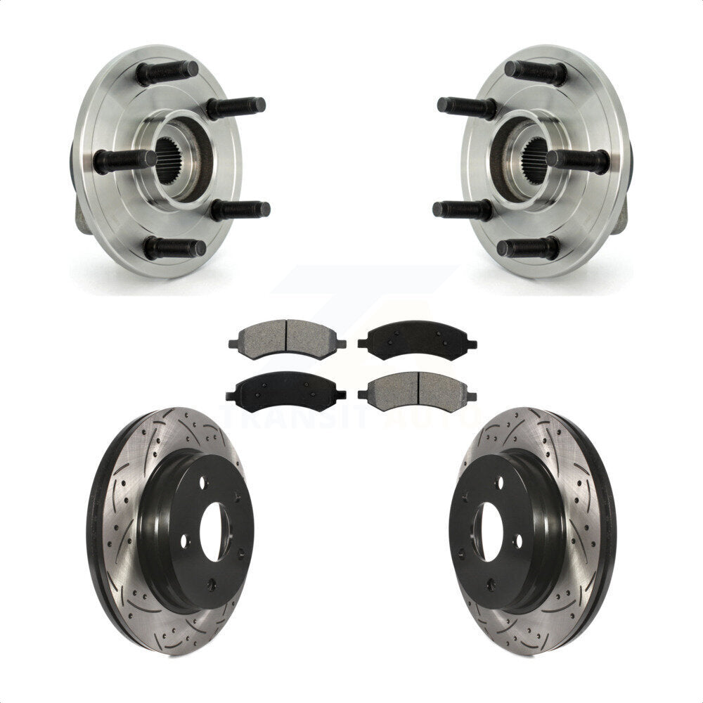 Transit Auto KBB-103186 Wheel Bearing and Hub Assembly for 2006-2008 Dodge Ram 1500 - Front product image