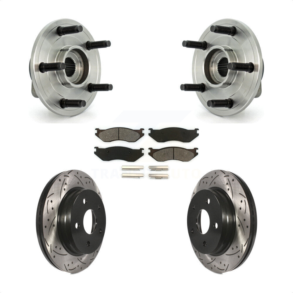 Transit Auto KBB-103187 Wheel Bearing and Hub Assembly for 2002-2005 Dodge Ram 1500 - Front product image