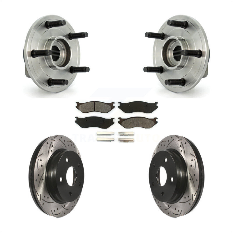 Transit Auto KBB-103187 Wheel Bearing and Hub Assembly for 2002-2005 Dodge Ram 1500 - Front product image