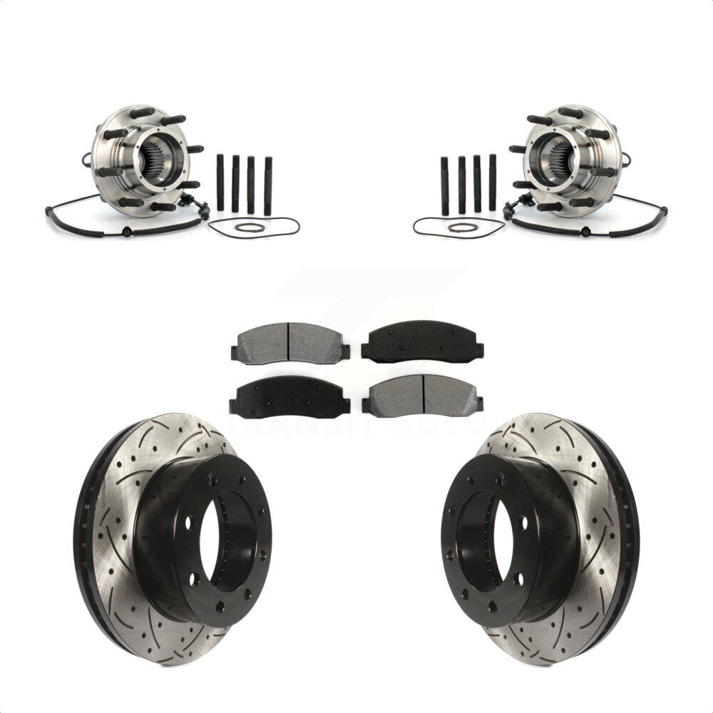 Transit Auto KBB-103189 Wheel Bearing and Hub Assembly for 2005-2009 Ford F-250 Super Duty, Ford F-350 Super Duty - Front product image