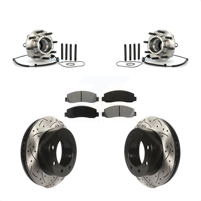 Transit Auto KBB-103189 Wheel Bearing and Hub Assembly for 2005-2009 Ford F-250 Super Duty, Ford F-350 Super Duty - Front product image