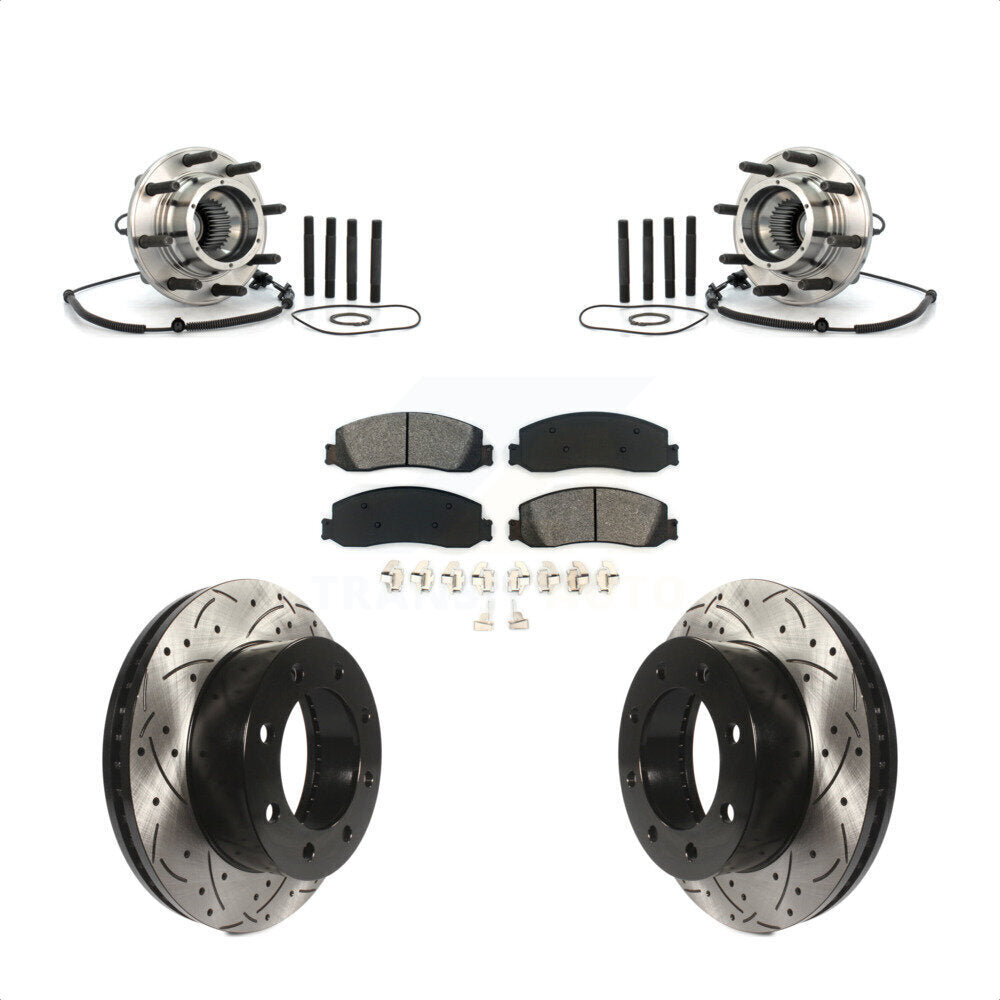 Transit Auto KBB-103191 Wheel Bearing and Hub Assembly for 2010 Ford F-250 Super Duty - Front product image