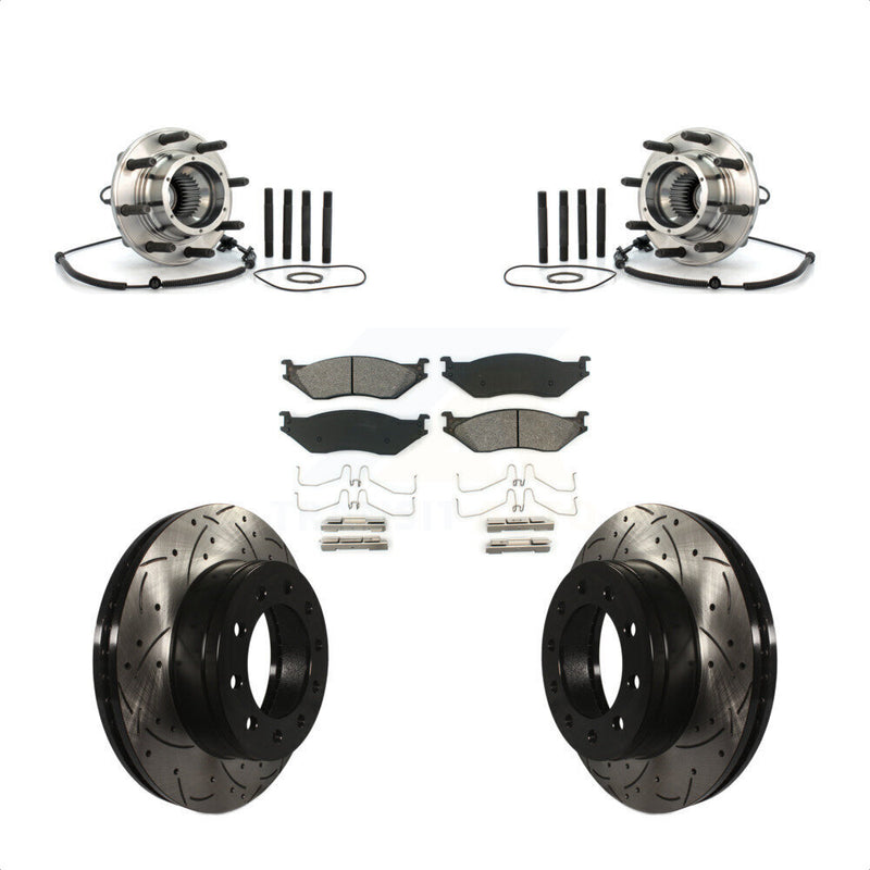 Transit Auto KBB-103192 Wheel Bearing and Hub Assembly for 2010 Ford F-550 Super Duty - Front product image