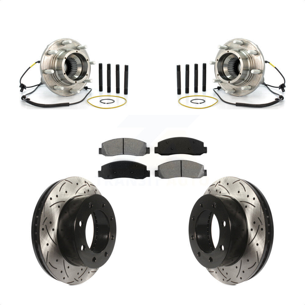 Transit Auto KBB-103193 Wheel Bearing and Hub Assembly for 2005-2009 Ford F-250 Super Duty - Front product image
