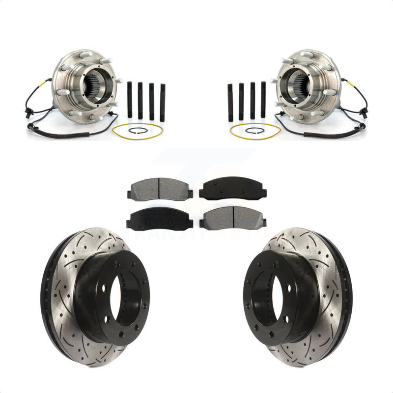 Transit Auto KBB-103193 Wheel Bearing and Hub Assembly for 2005-2009 Ford F-250 Super Duty - Front product image