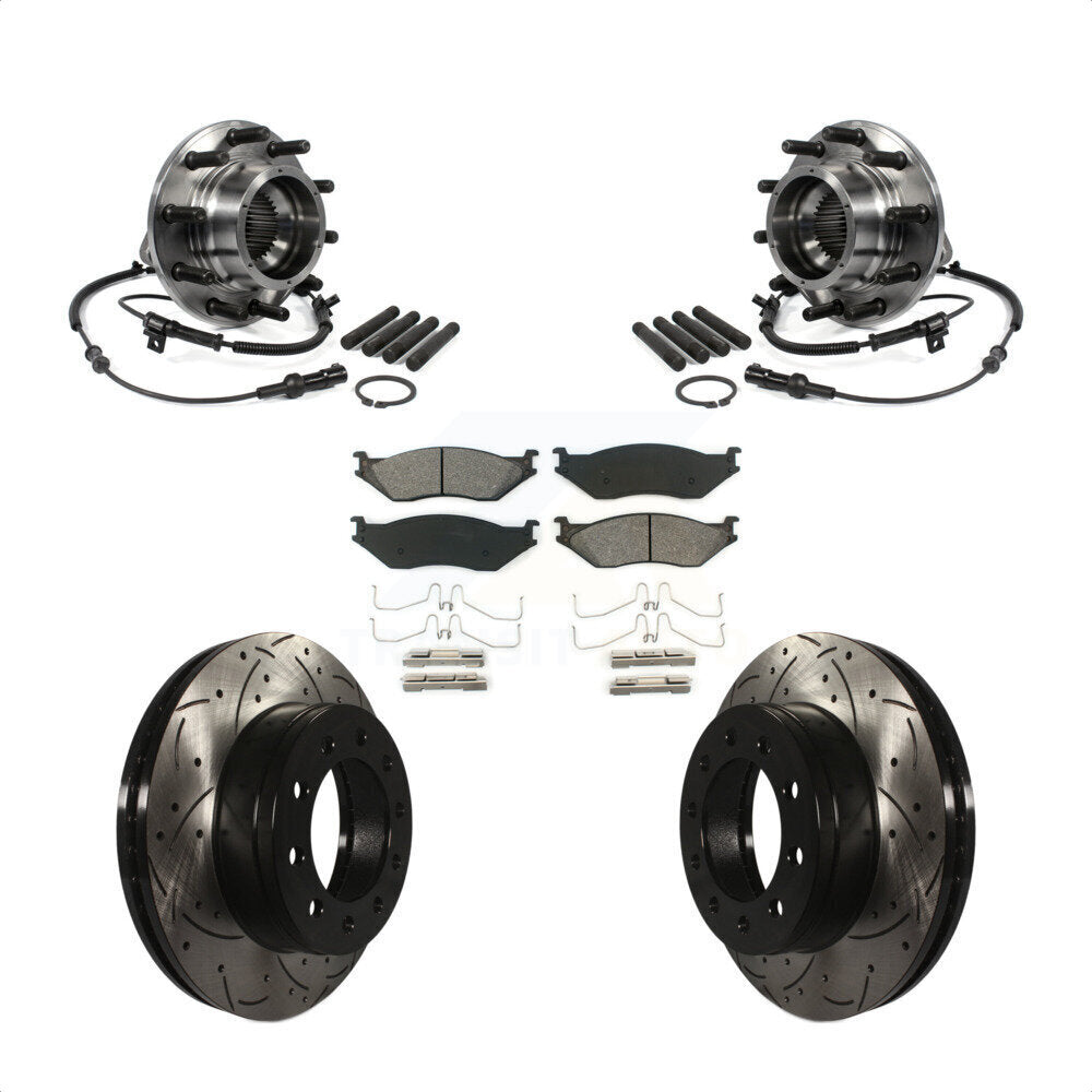 Transit Auto KBB-103194 Wheel Bearing and Hub Assembly for 2005-2010 Ford F-550 Super Duty - Front product image