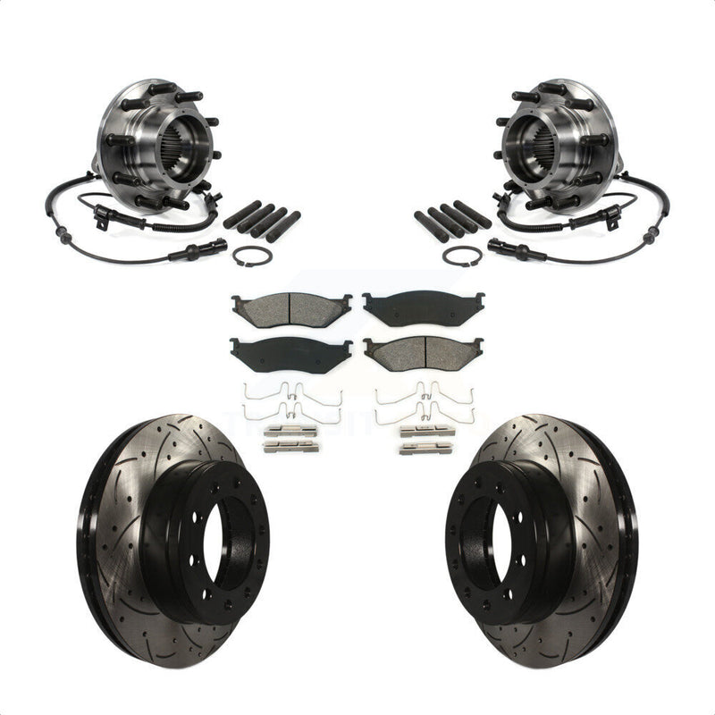 Transit Auto KBB-103194 Wheel Bearing and Hub Assembly for 2005-2010 Ford F-550 Super Duty - Front product image