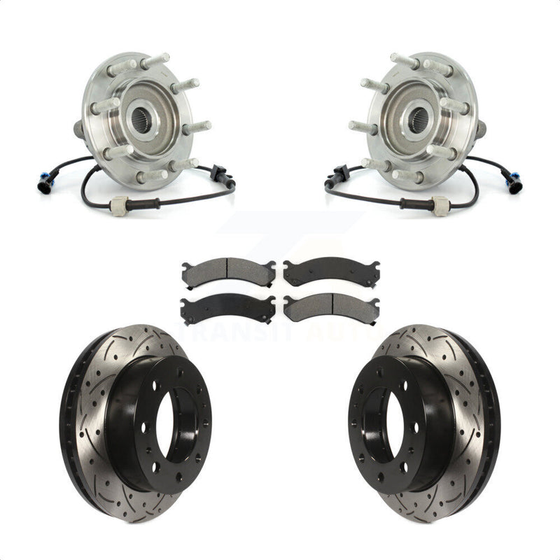 Transit Auto KBB-103196 Wheel Bearing and Hub Assembly for 2004-2007 Chevrolet Silverado 3500 Classic, GMC Sierra 3500 Classic, Chevrolet Silverado 3500 & more - Front product image