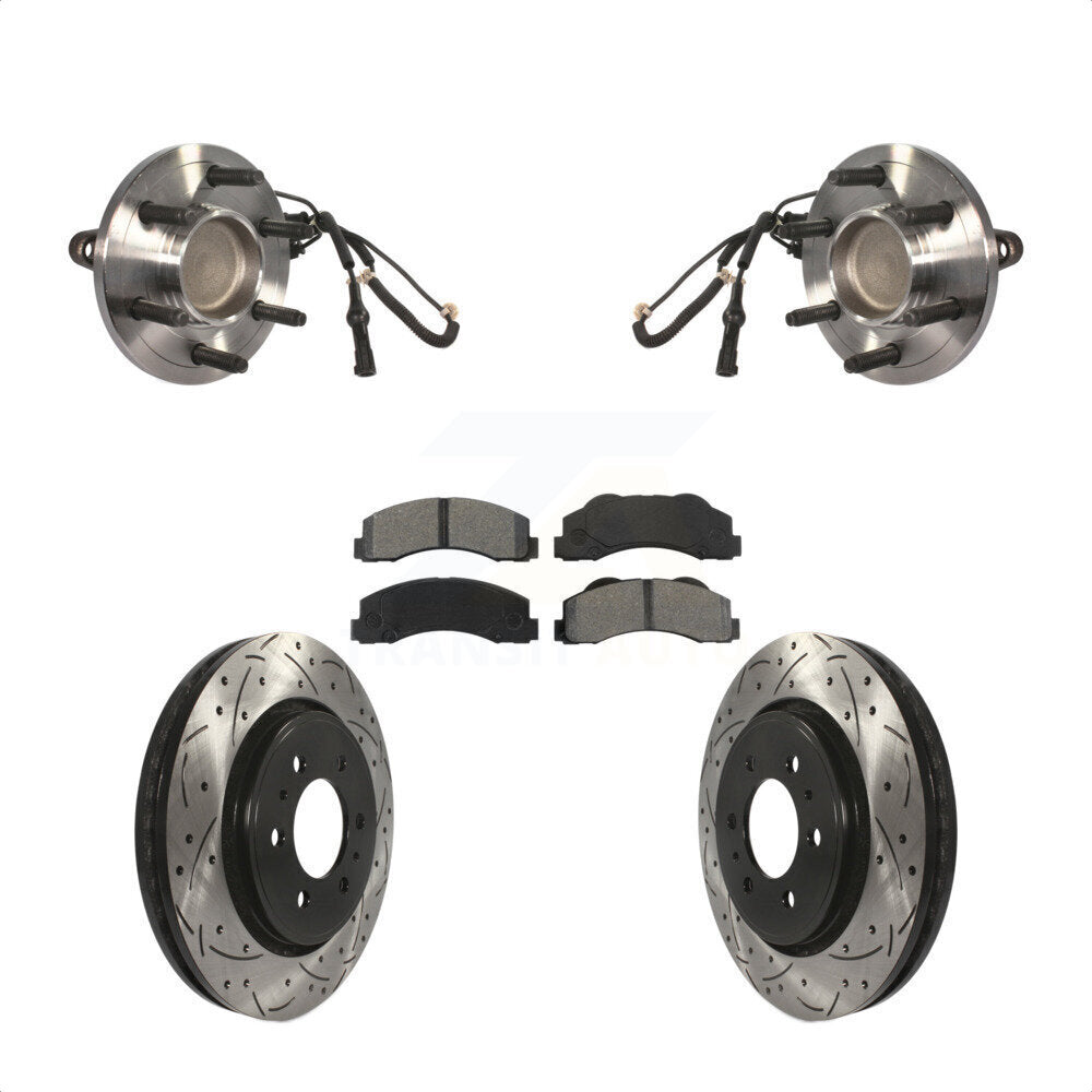 Transit Auto KBB-103198 Wheel Bearing and Hub Assembly for 2010 Ford Expedition, Lincoln Navigator - Front product image