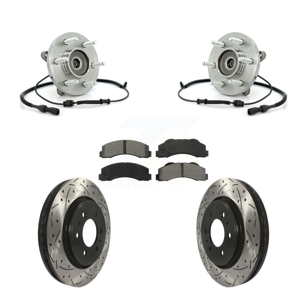 Transit Auto KBB-103200 Wheel Bearing and Hub Assembly for 2010 Ford Expedition, Lincoln Navigator - Front product image