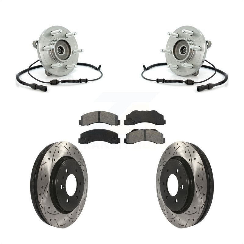 Transit Auto KBB-103200 Wheel Bearing and Hub Assembly for 2010 Ford Expedition, Lincoln Navigator - Front product image