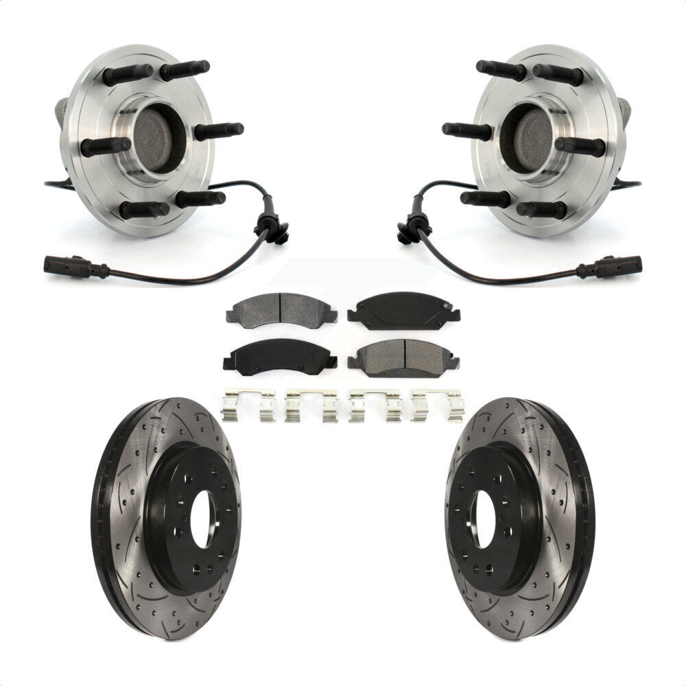 Transit Auto KBB-103205 Wheel Bearing and Hub Assembly for 2007-2014 Chevrolet Tahoe, Cadillac Escalade, Cadillac Escalade ESV & more - Front product image