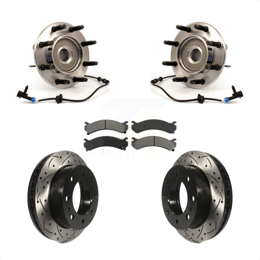Transit Auto KBB-103207 Wheel Bearing and Hub Assembly for 2007-2013 Chevrolet Suburban 2500, GMC Yukon XL 2500, Hummer H2 & more - Front product image