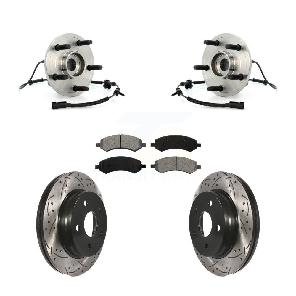 Transit Auto KBB-103209 Wheel Bearing and Hub Assembly for 2006-2009 Dodge Ram 1500 - Front product image