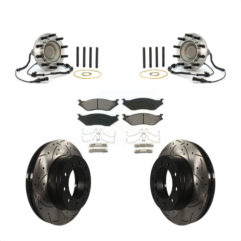 Transit Auto KBB-103210 Wheel Bearing and Hub Assembly for 2005-2010 Ford F-450 Super Duty, Ford F-550 Super Duty - Front product image