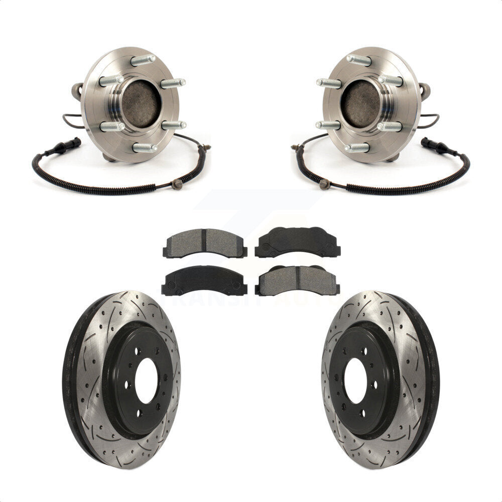 Transit Auto KBB-103211 Wheel Bearing and Hub Assembly for 2010 Ford F-150 - Front product image