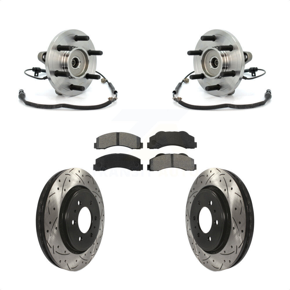 Transit Auto KBB-103213 Wheel Bearing and Hub Assembly for 2010 Ford F-150 - Front product image