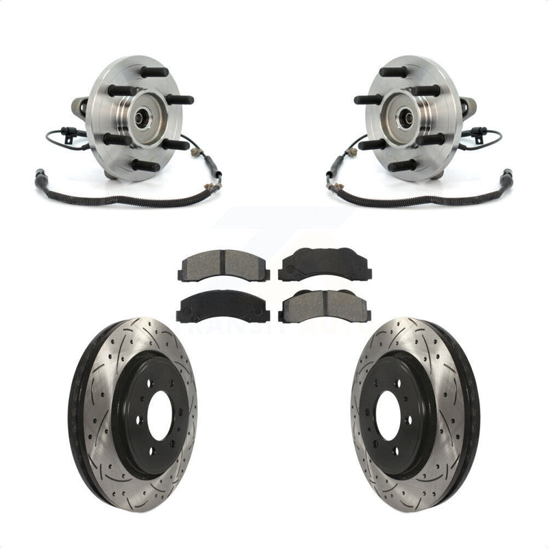 Transit Auto KBB-103213 Wheel Bearing and Hub Assembly for 2010 Ford F-150 - Front product image