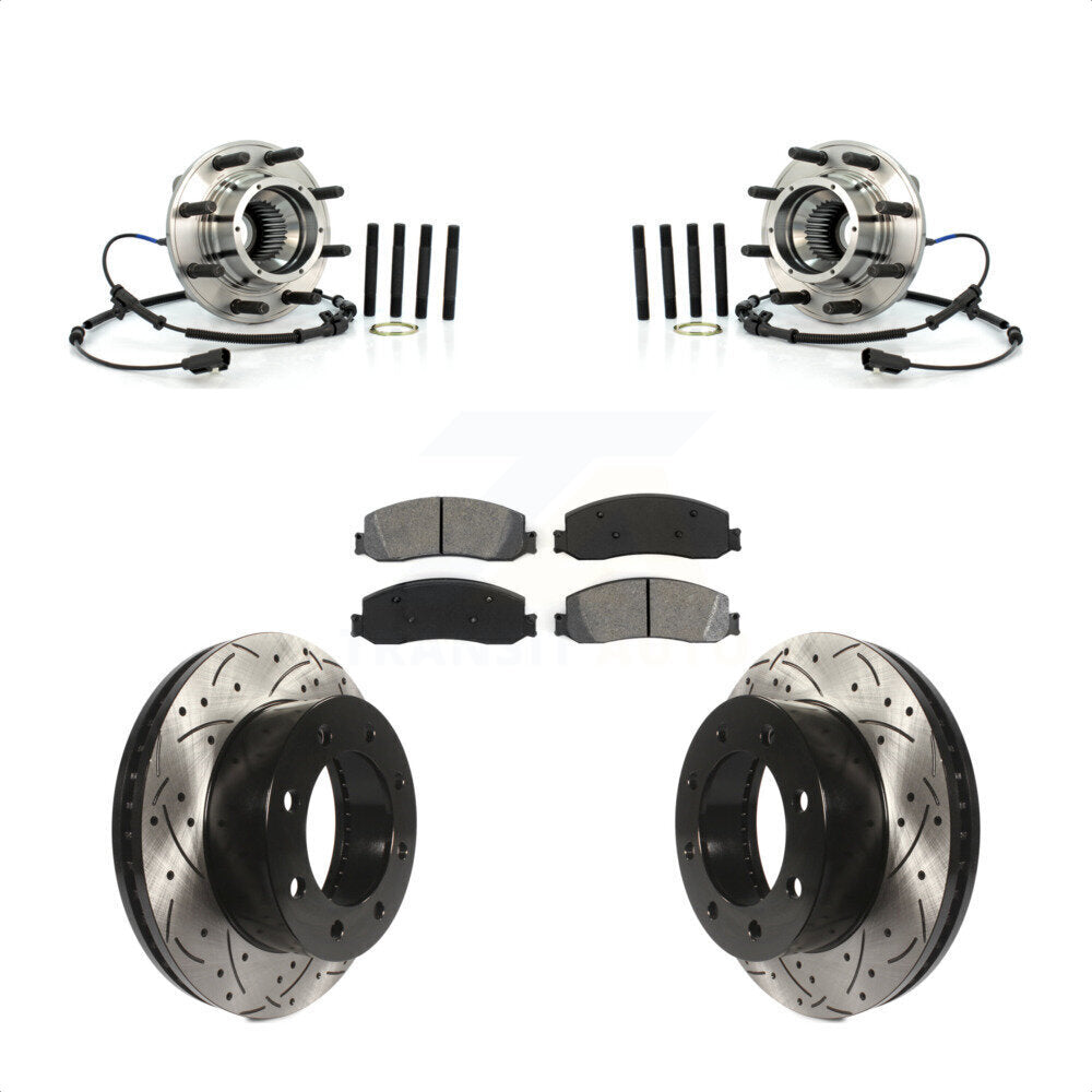 Transit Auto KBB-103217 Wheel Bearing and Hub Assembly for 2011 Ford F-250 Super Duty, Ford F-350 Super Duty - Front product image