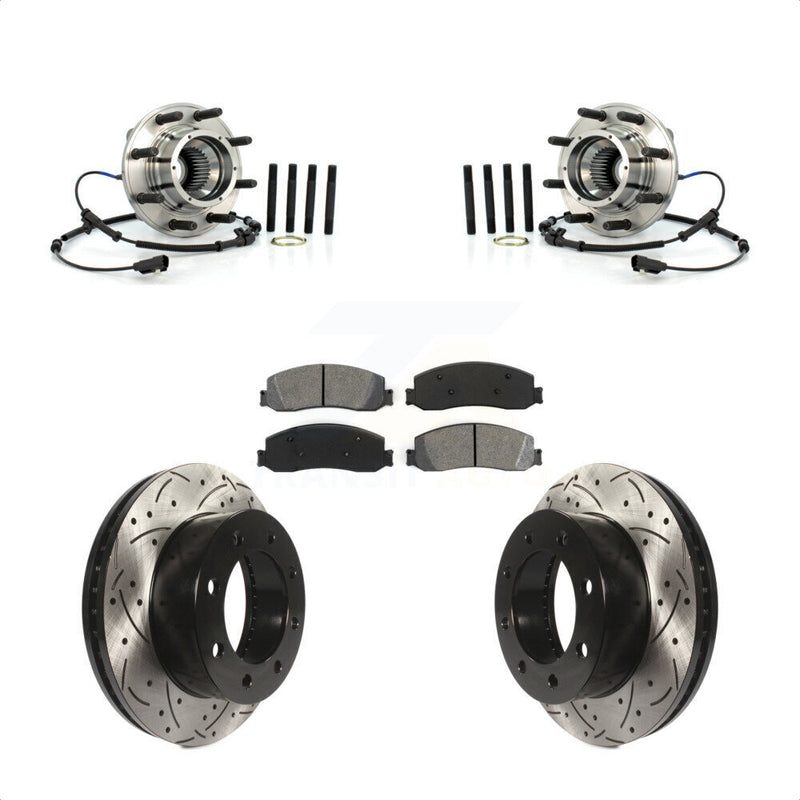 Transit Auto KBB-103217 Wheel Bearing and Hub Assembly for 2011 Ford F-250 Super Duty, Ford F-350 Super Duty - Front product image